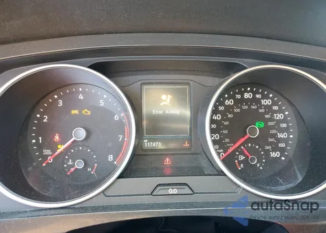 2018 Volkswagen Tiguan S z USA, uszkodzony, nr VIN 3VV0B7AX8JM021774